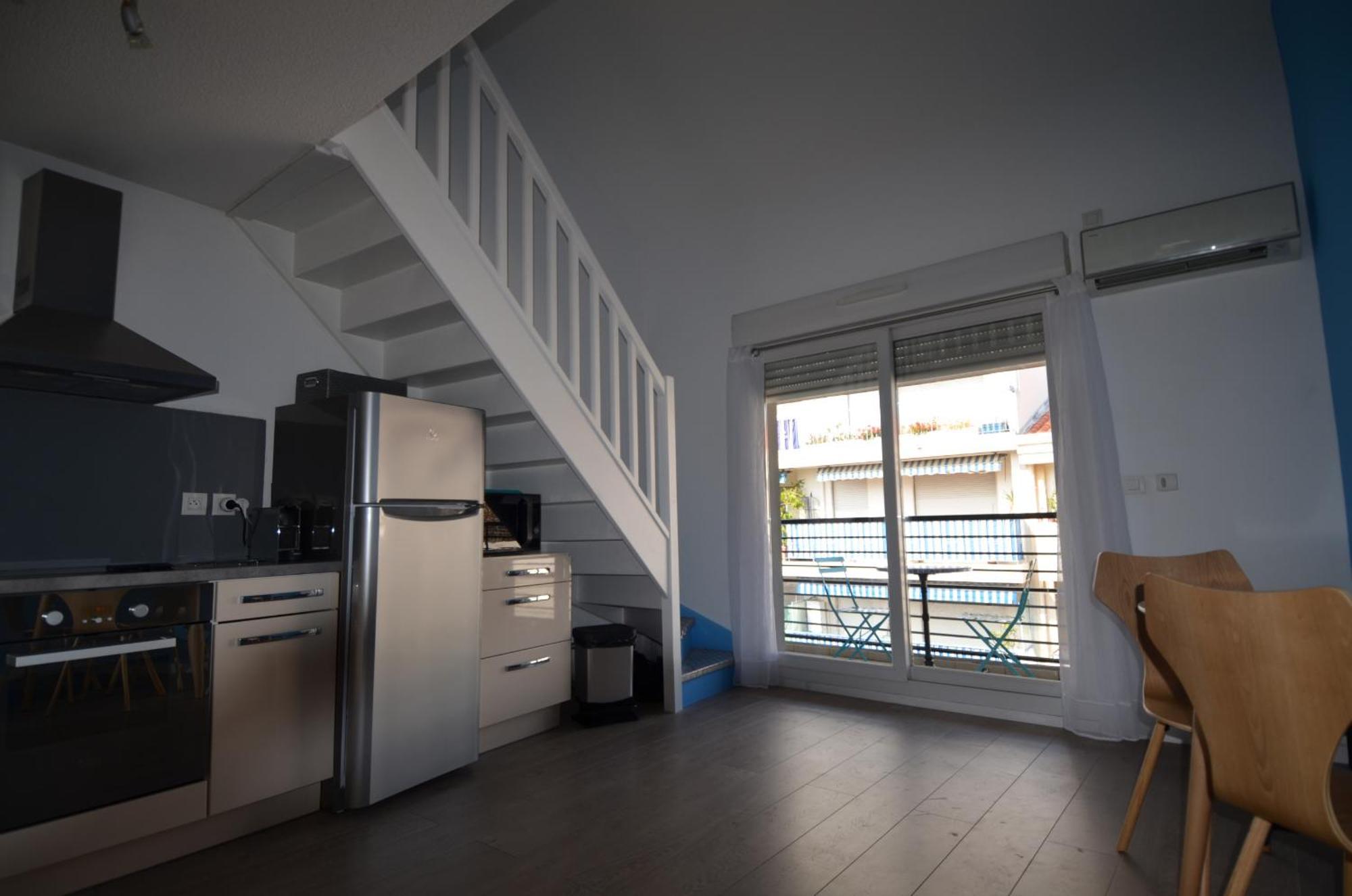 Tobias - Appartement Duplex 4 Personnes Quartier Riquier Nicea Zewnętrze zdjęcie
